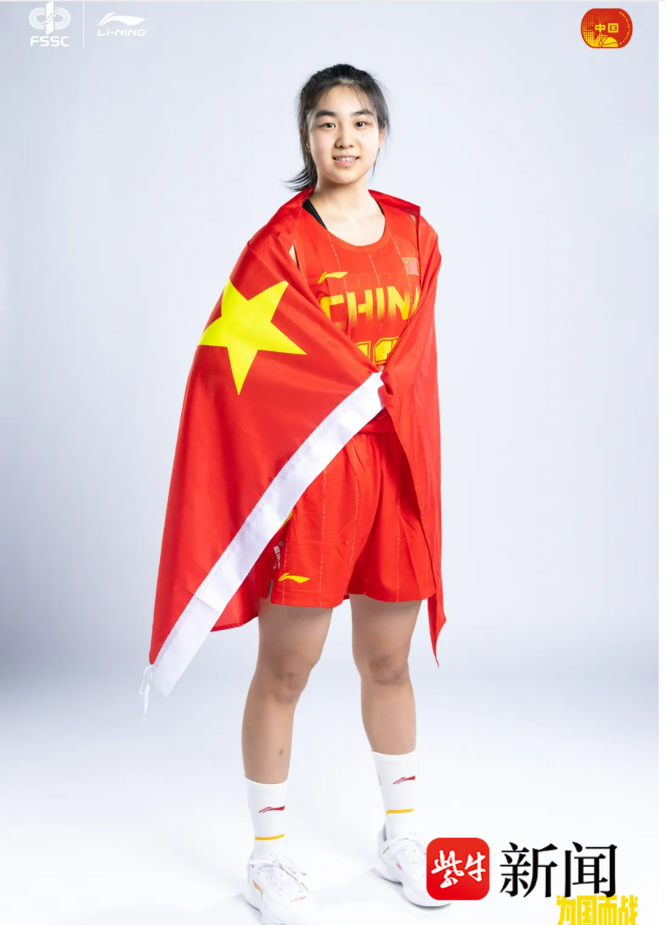 南京金中三名女篮队员入选中学生"国家队",她们将为国而战