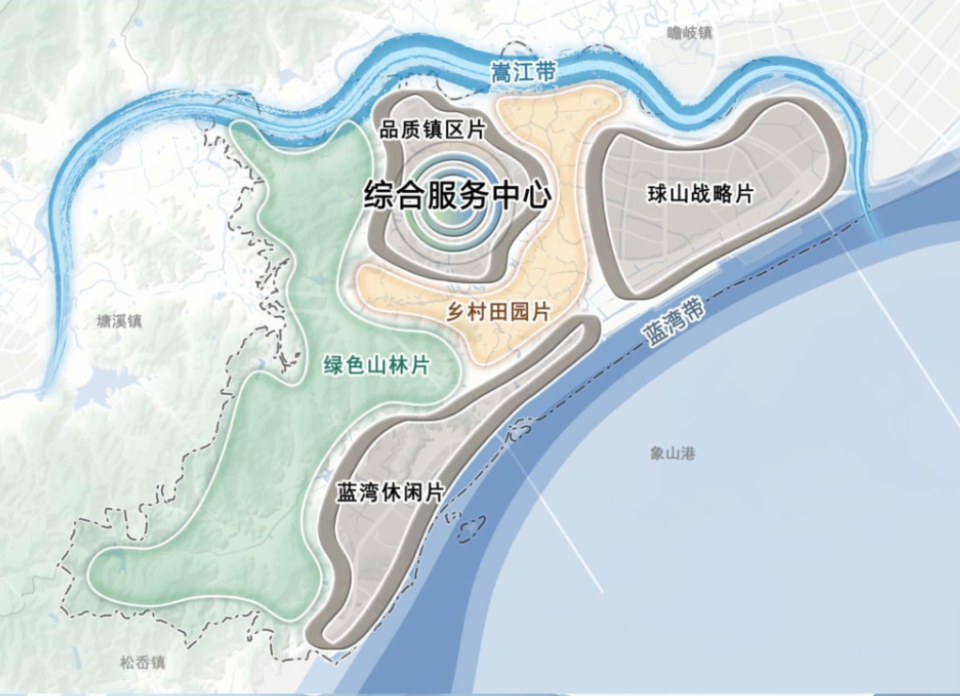 鄞州区咸祥镇国土空间总体规划批前公示
