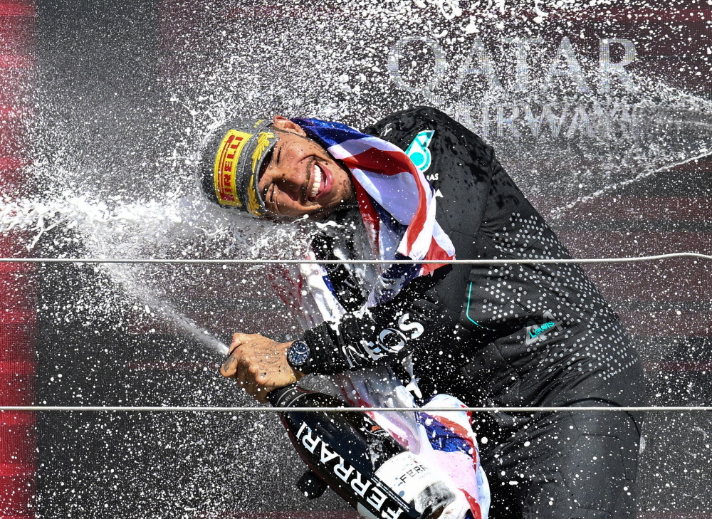 赛车——f1英国大奖赛:汉密尔顿夺冠