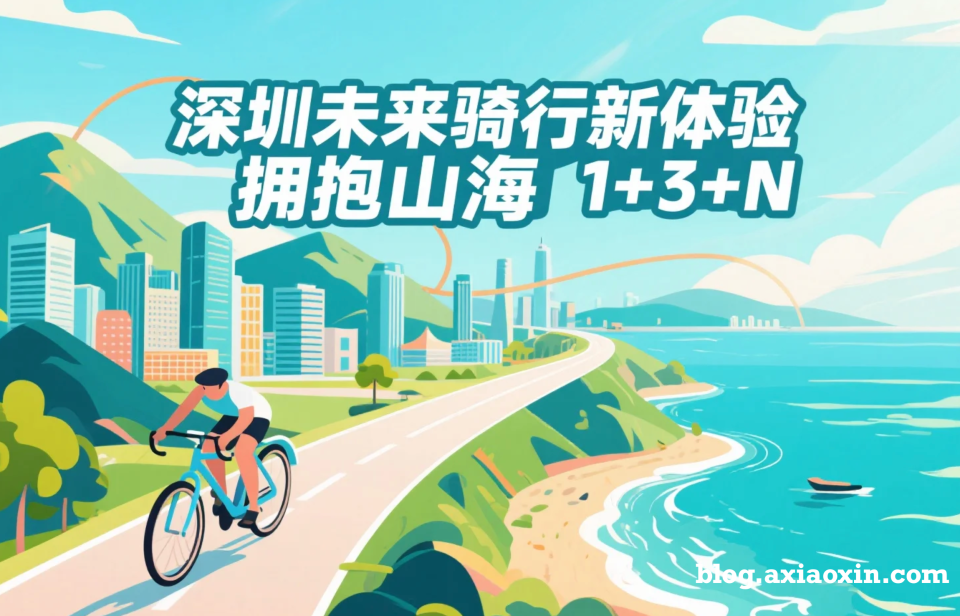 深圳未来骑行新体验：拥抱山海，畅享“1+3+N”精品生态骑行道