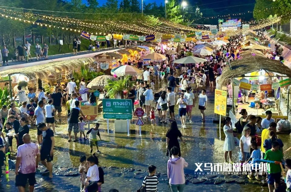 水上夜市!义乌这个村还要造个大花园