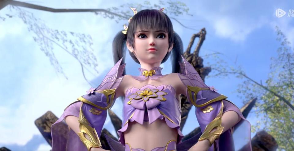 斗破苍穹：美杜莎衣服被烧光，有谁注意萧炎的眼神，竟然偷瞄玉体