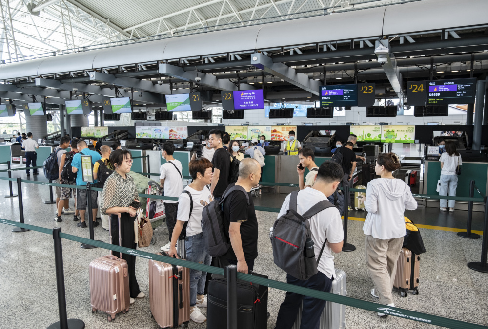 7月白云机场接送旅客超600万人次