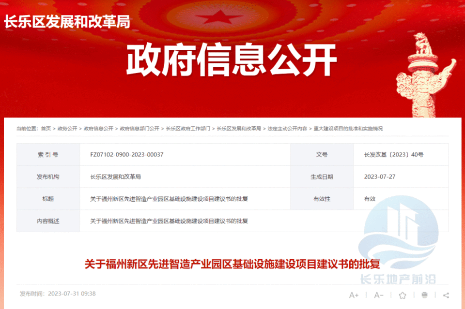投资超65亿！长乐124万㎡巨无霸项目获批_腾讯新闻