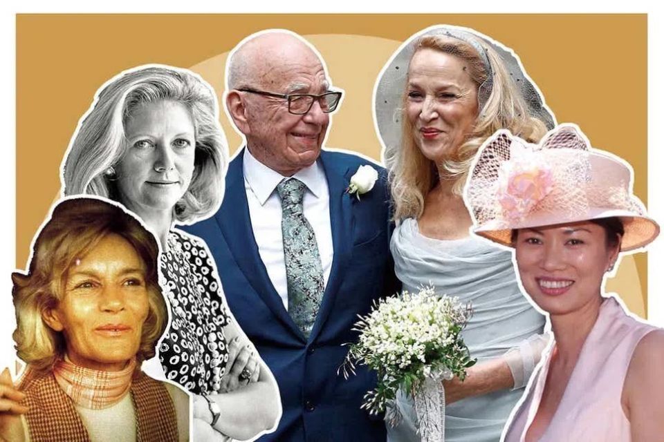 93岁默多克五婚了,还是前妻介绍认识的?