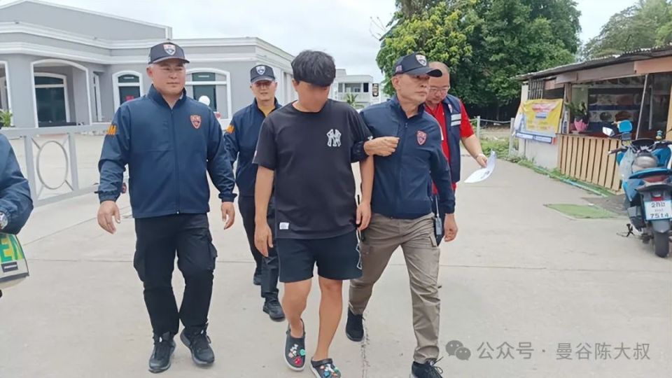 泰国芭提雅警方逮捕韩国涉毒嫌疑人崔振泰