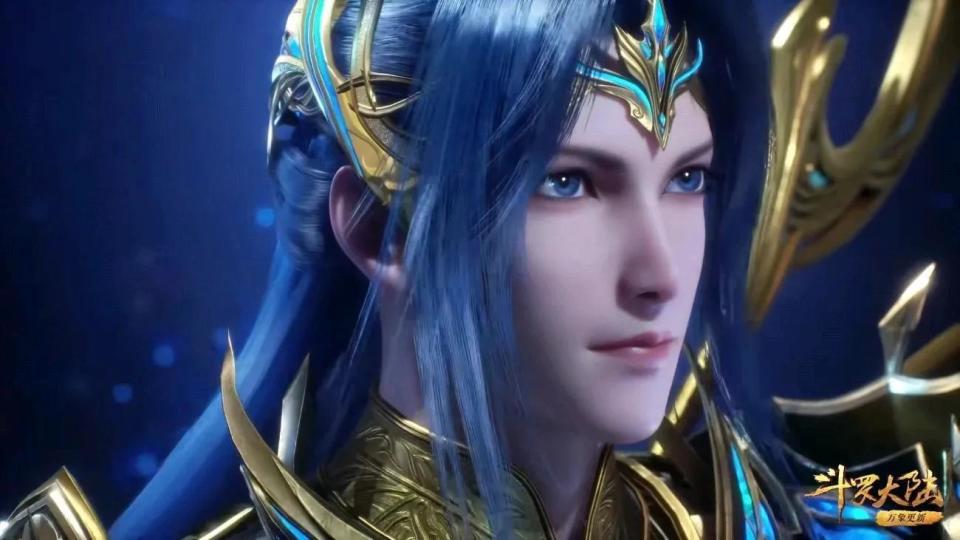 斗罗260集唐三百级成神海神新造型太帅气千仞雪要哭了