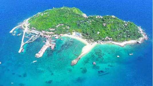 海南海洋欢乐世界度假区南湾猴岛生态旅游区清水湾旅游区疍家渔排海上