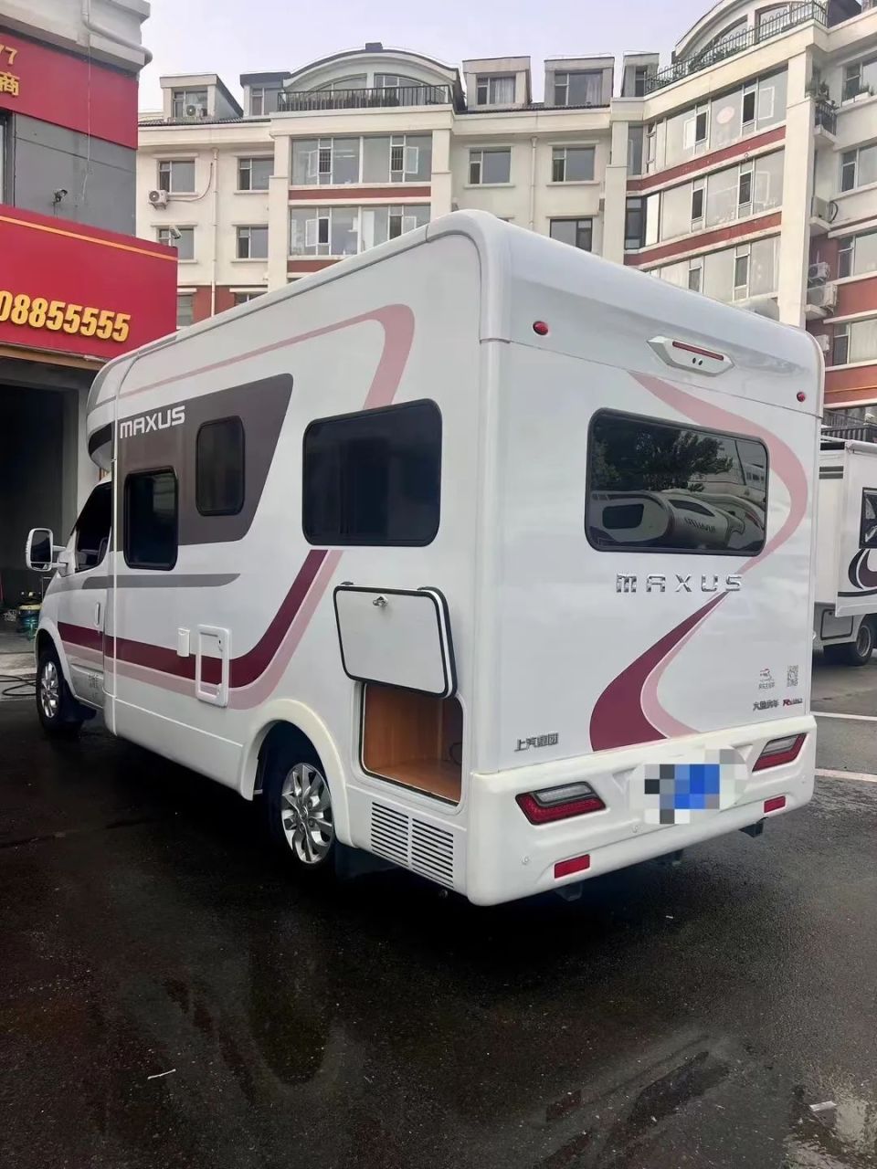 【二手房车】21年上汽大通v80小额头房车