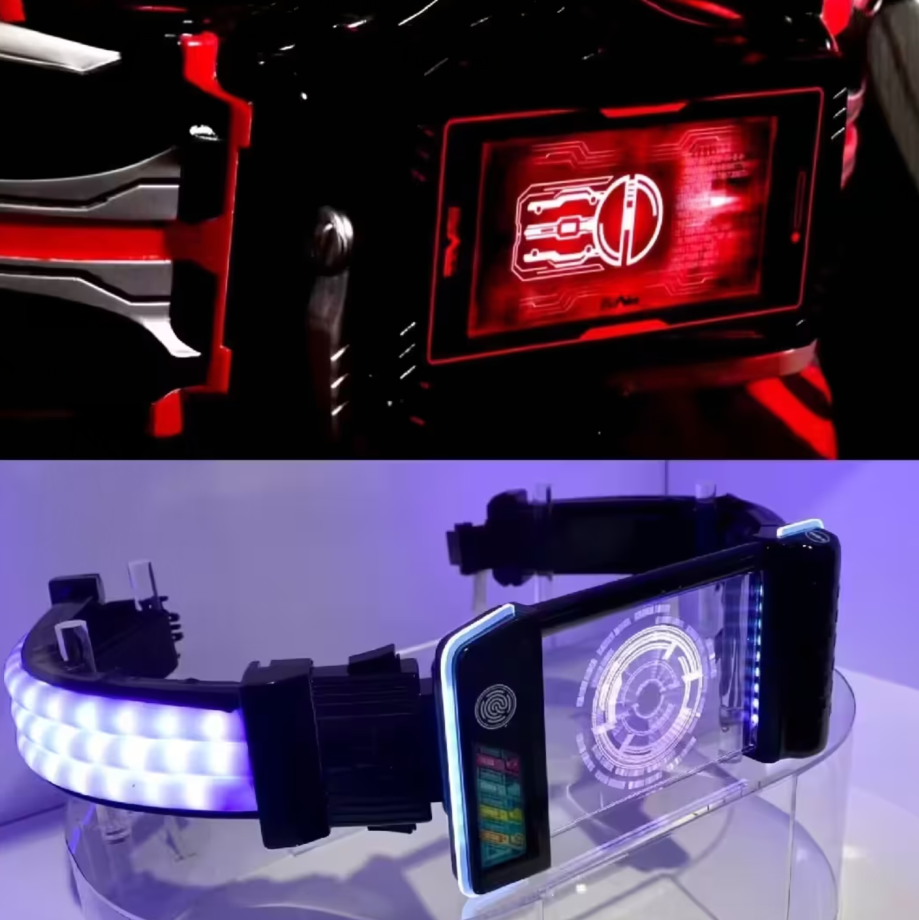 假面骑士官方展示的未来腰带落地了两款 巧爷如今用上了智能手机