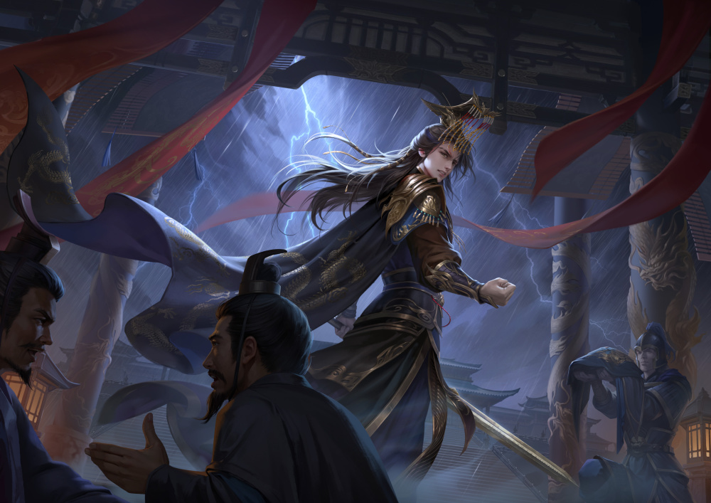 《三国杀移动版》福利周年庆,国风绘曹髦