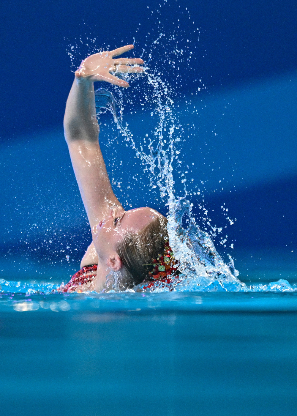 花样游泳女子单人自由自选赛况