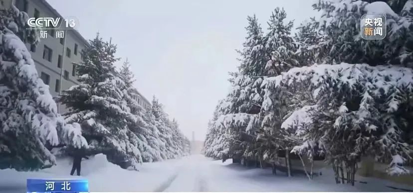 一夜返冬！雪深超过30厘米！河北承德4月出现暴雪，内蒙古也突降大雪：家长送娃半路接停课通知_腾讯新闻