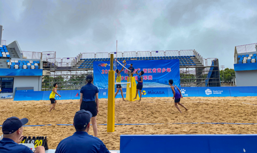 省青少年沙排冠军赛今日象山开打
