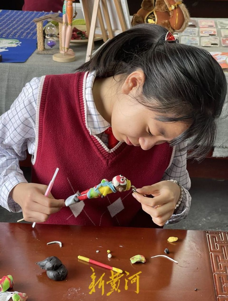 李慧:美术老师让"面塑"在校园流行 | 看见!泉城非遗人_腾讯新闻