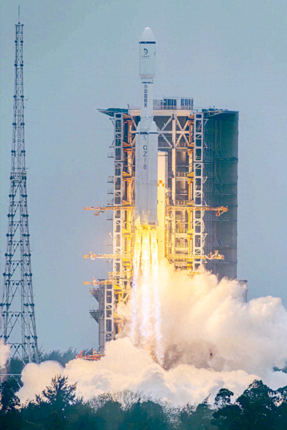 2024年3月20日08:31,"长征八号"遥三运载火箭搭载主星"鹊桥二号"中继