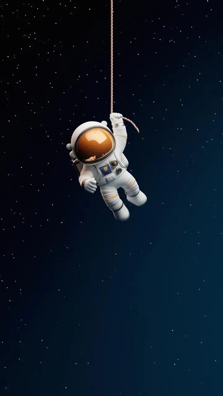 太空人创意壁纸!