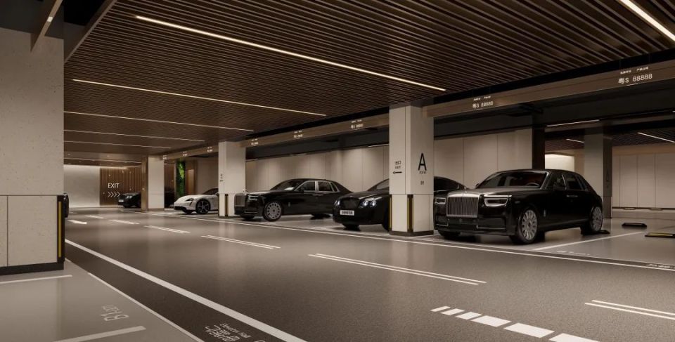 入行10年,没见过这么逆天的豪宅车库