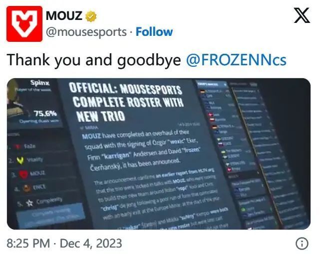 你的寒王，有人帮忙！frozen正式加入FaZe-腾讯新闻