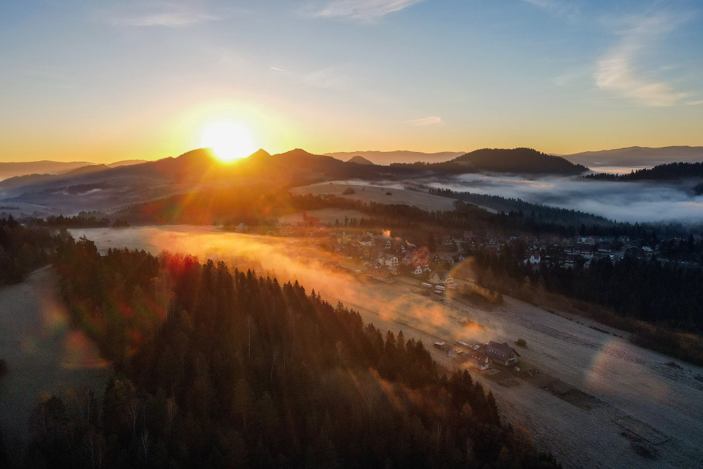 乔尔什滕的清晨雾景