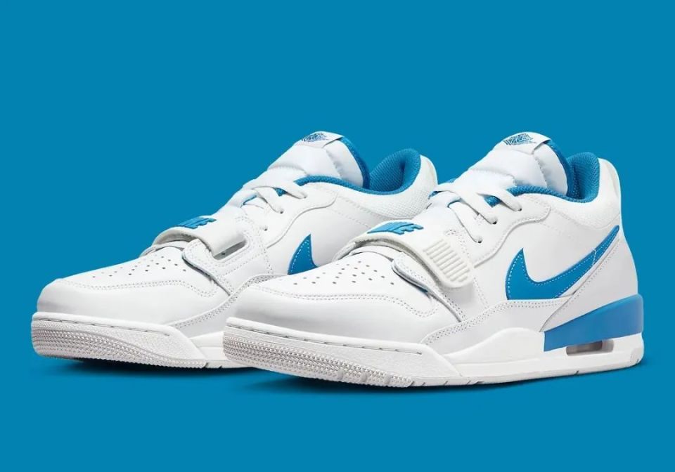 这双白蓝 jordan 新鞋同样清爽又好看!