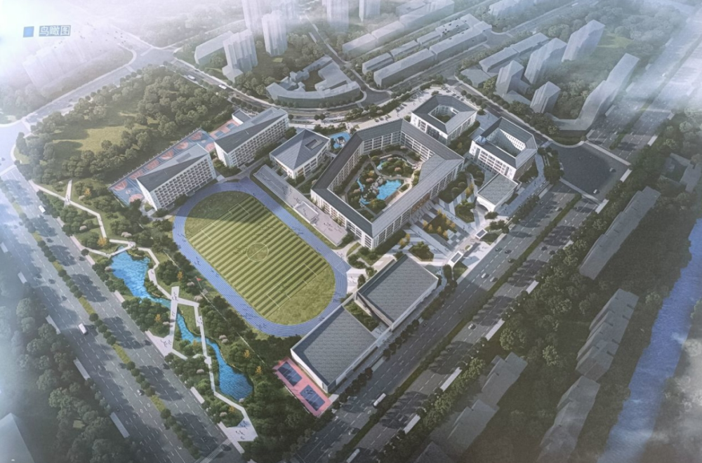 恭喜台州市三梅中学首幢单体建筑圆满结顶