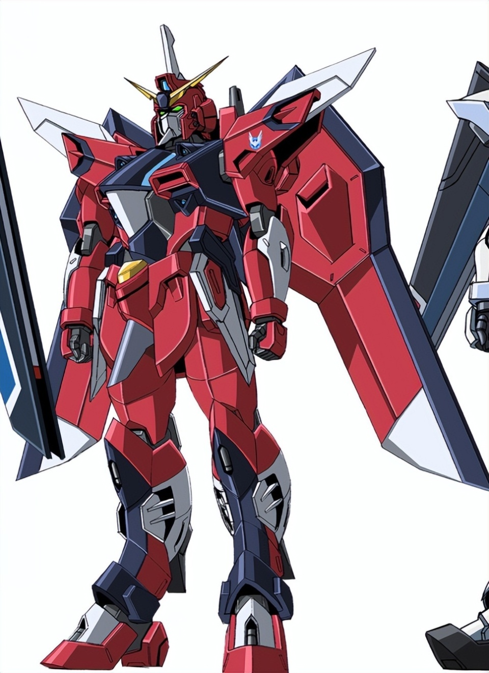 高达seed剧场版:新正义高达模型公开 真飞鸟:我也能削人棍了_腾讯新闻