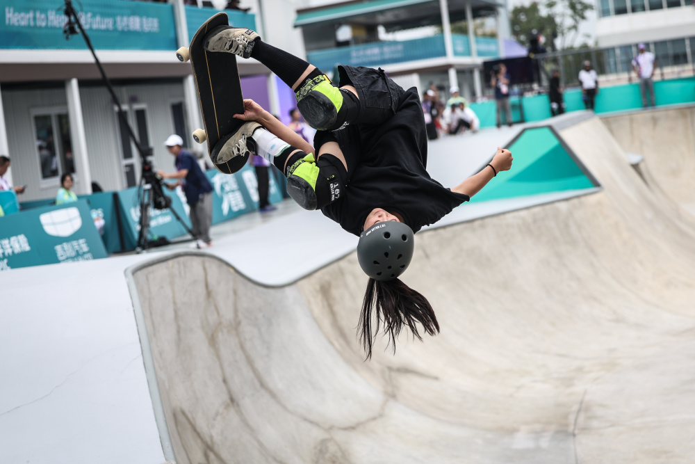 滑板——女子碗池决赛赛况(3)_腾讯新闻