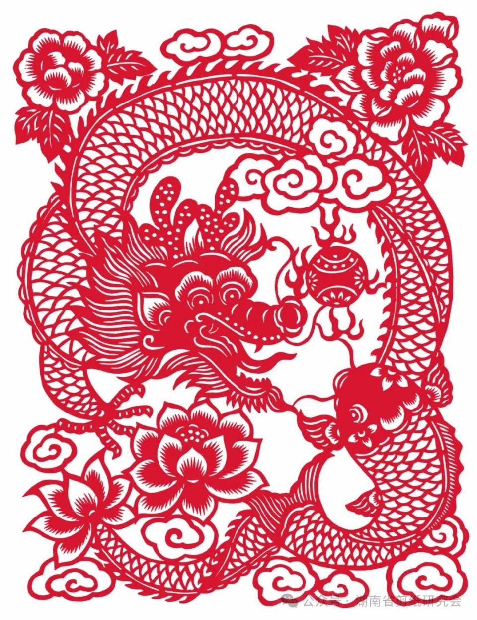 剪纸"龙卷风"来了,湖南剪纸艺术作品线上展开展_腾讯新闻