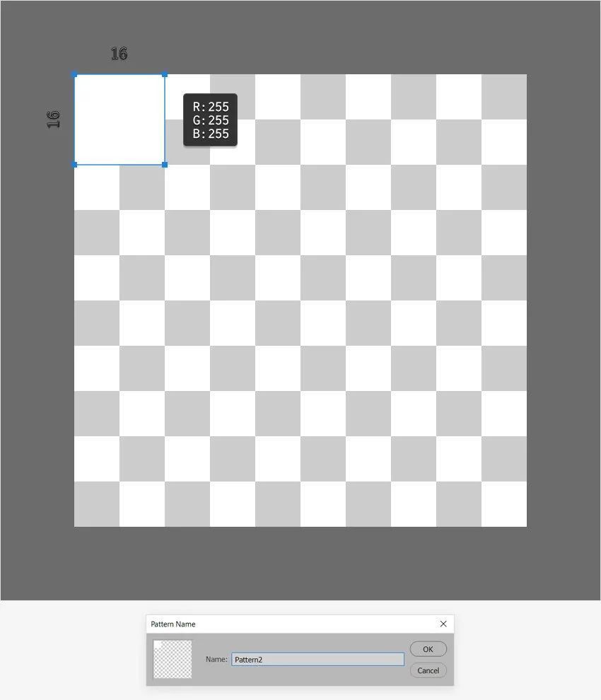ps制作网格图案