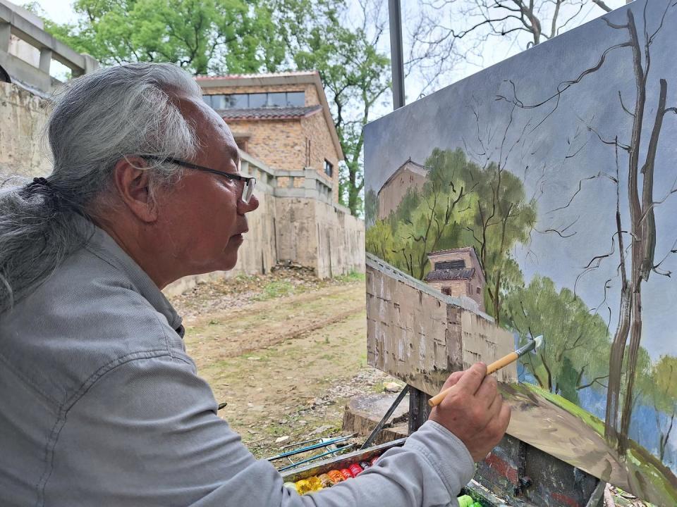 以画布为日记,以画笔写心得:艺术家走进西南油气田采风活动圆满落幕