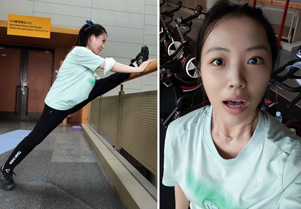 杨倩罕见晒训练照"消失"1年备战巴黎奥运,长相变样疑似整容_腾讯新闻