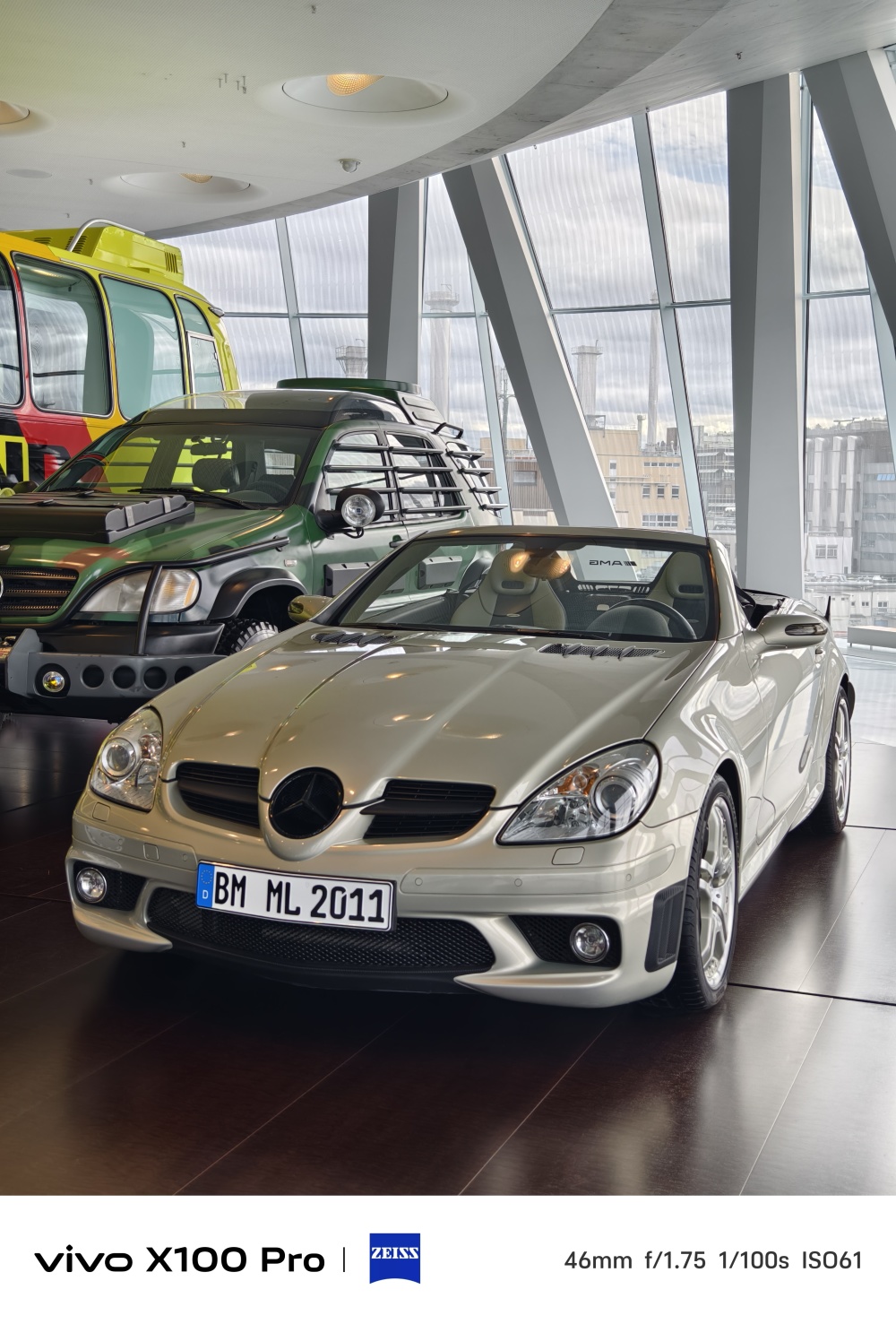 vivo x100 pro行摄德国斯图加特:游览奔驰汽车博物馆