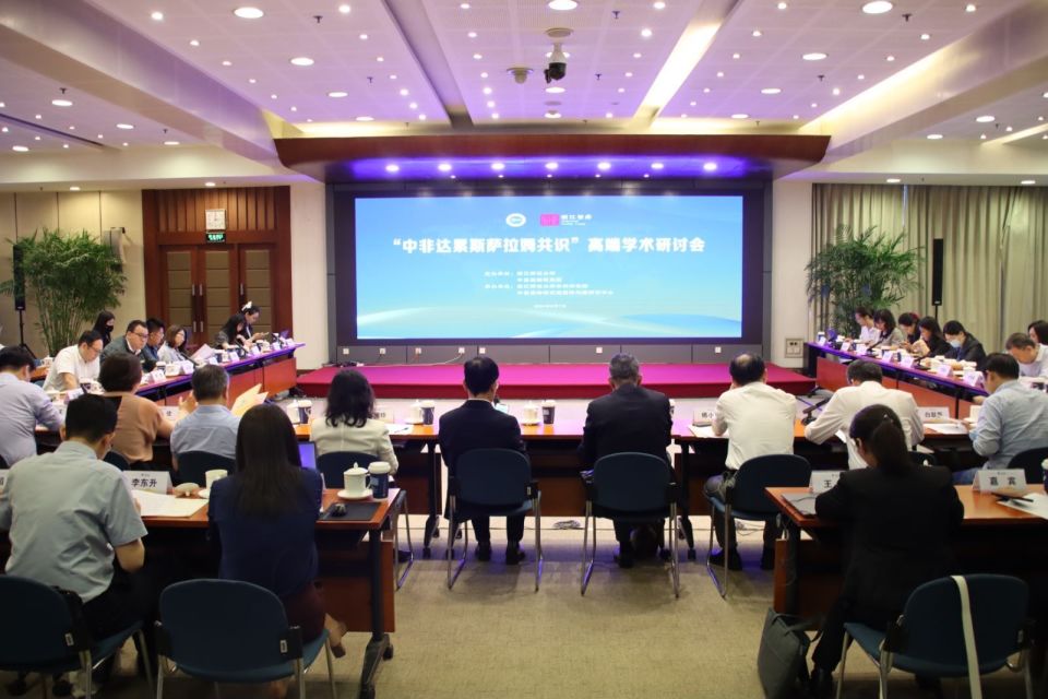 "中非达累斯萨拉姆共识"高端学术研讨会在京举行