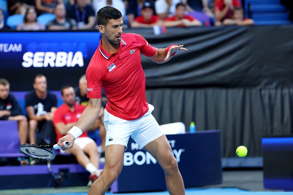 但心情很好,单打首轮对阵蒂姆,德约赢球