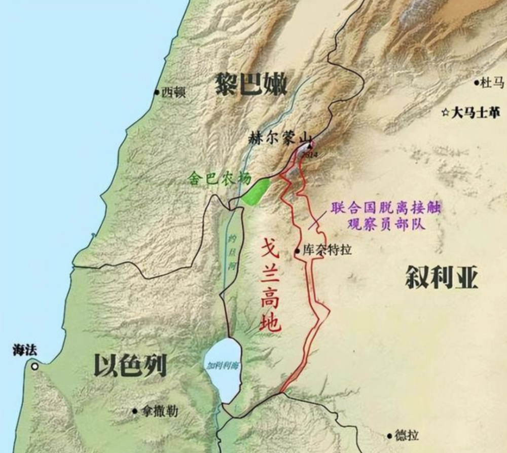 把加沙和西奈半岛都还了,以色列为啥不撤出戈兰高地?