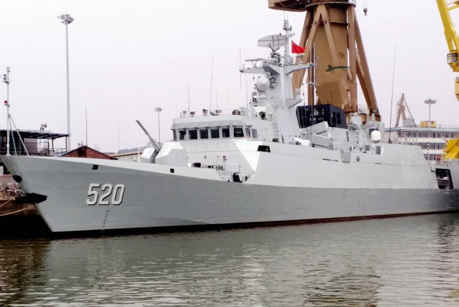 7艘056a轻型护卫舰同框,中国海军靠什么看家护院?_腾讯新闻