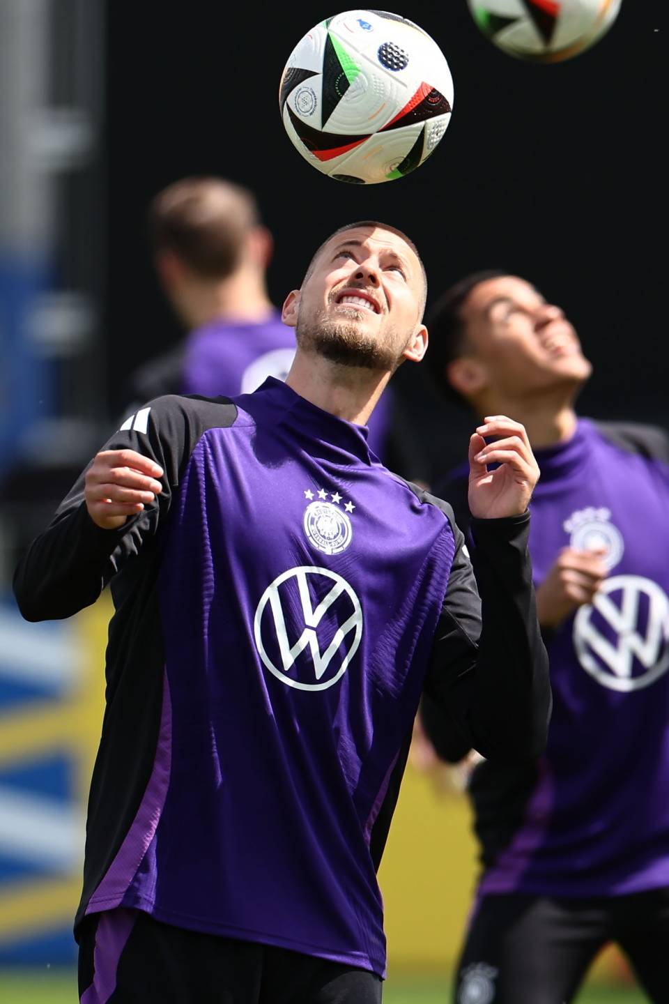 足球——德国队备战欧锦赛