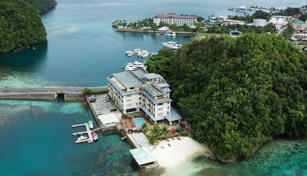 帕劳这个国家虽然面积不大,其陆地面积甚至不到460平方公里,但其地理