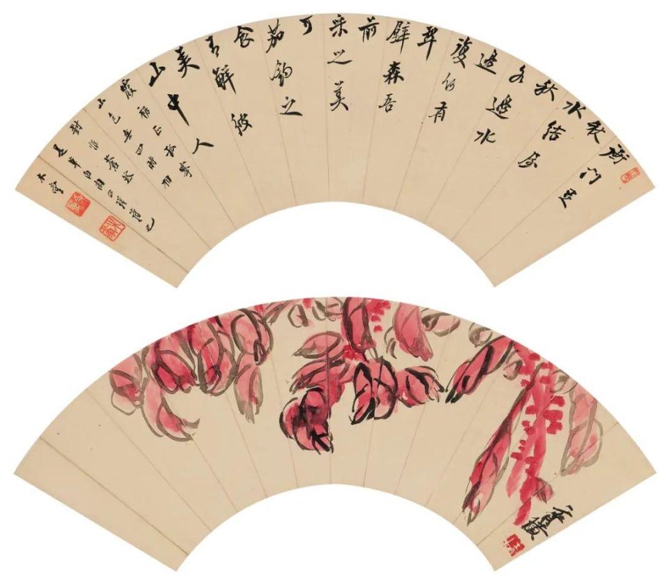 北京保利2024秋拍丨白石笔墨之一——老当益壮心气高勇闯画坛初面貌-腾讯新闻