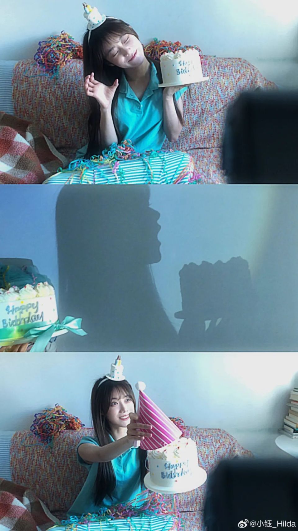 【lpl老婆】小钰生日照,吃蛋糕太可爱了_腾讯新闻