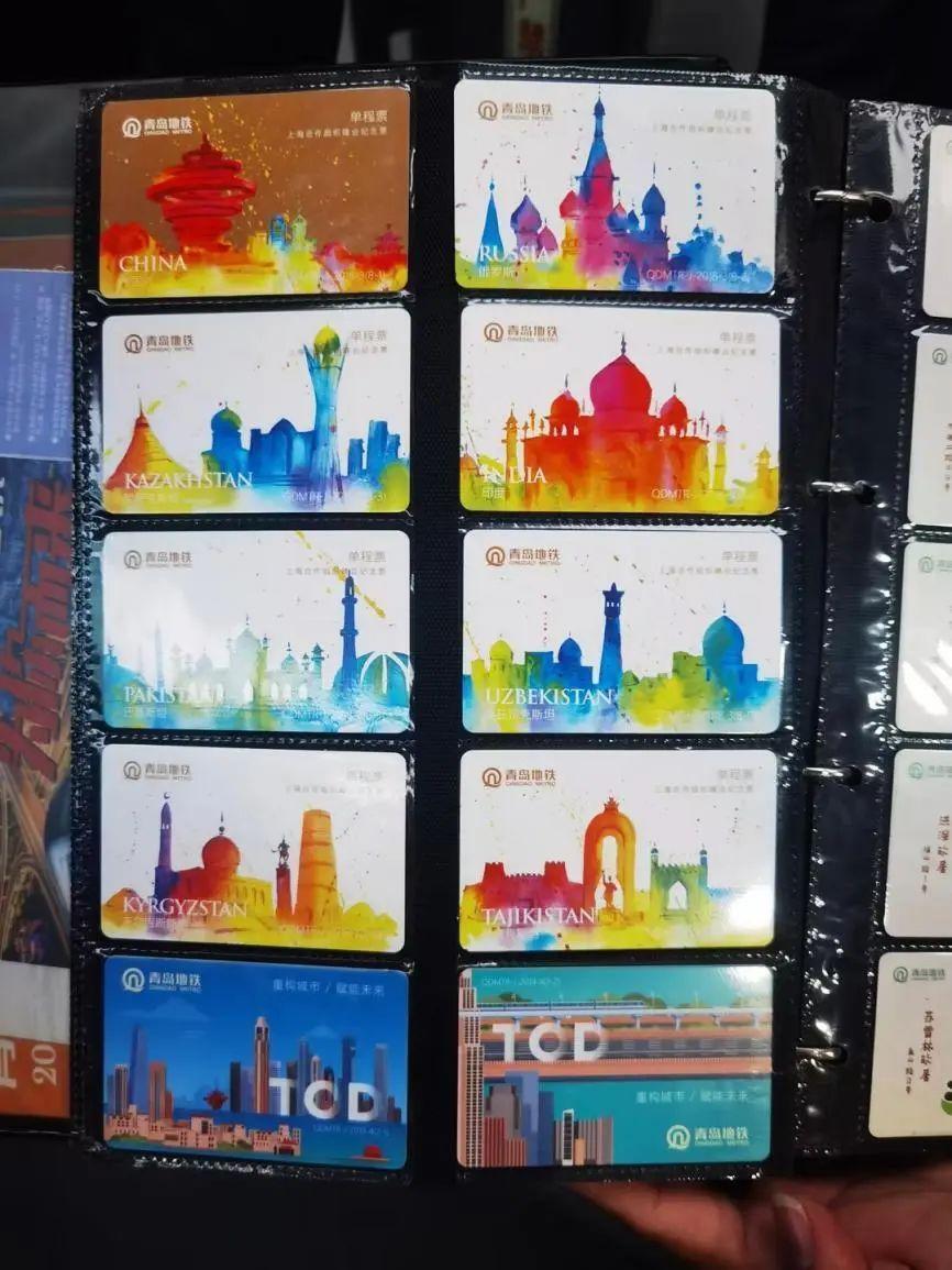 152张票卡见证青岛地铁发展!"发烧友"带着这些"宝贝"打卡6号线