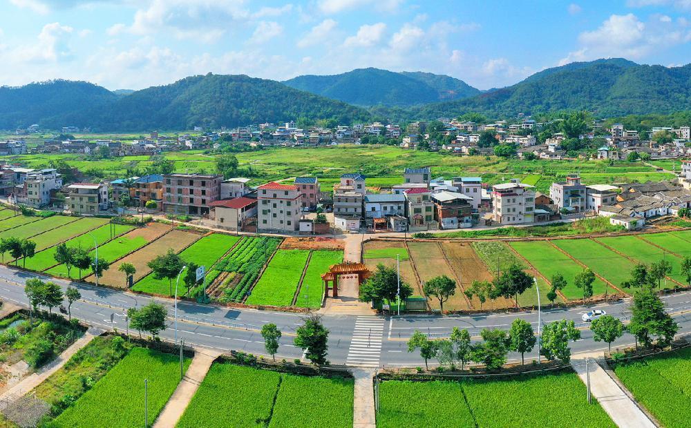 第八批广东省古村落普查认定专家考察组到梅州南口镇益昌村考察