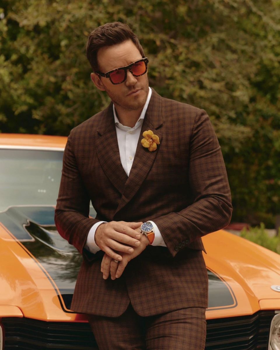 骚气十足,星爵最新帅气写真!