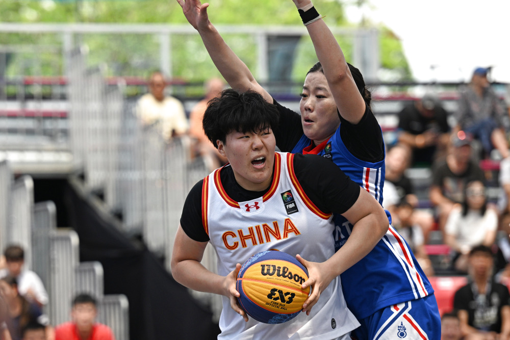 三人篮球亚洲杯中国女队无缘四强