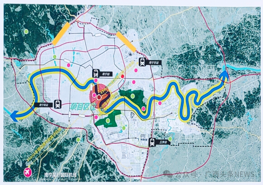 由江南大道,亭江路,白沙大道,星光大道,亭洪路围合而成,占地面积2300