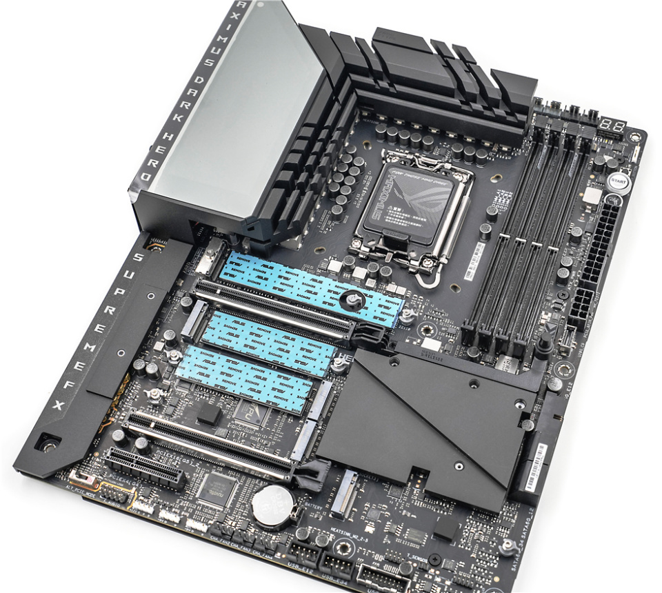 独一无二的专属设计—abee pixel two机箱 rog z790 dark hero主板