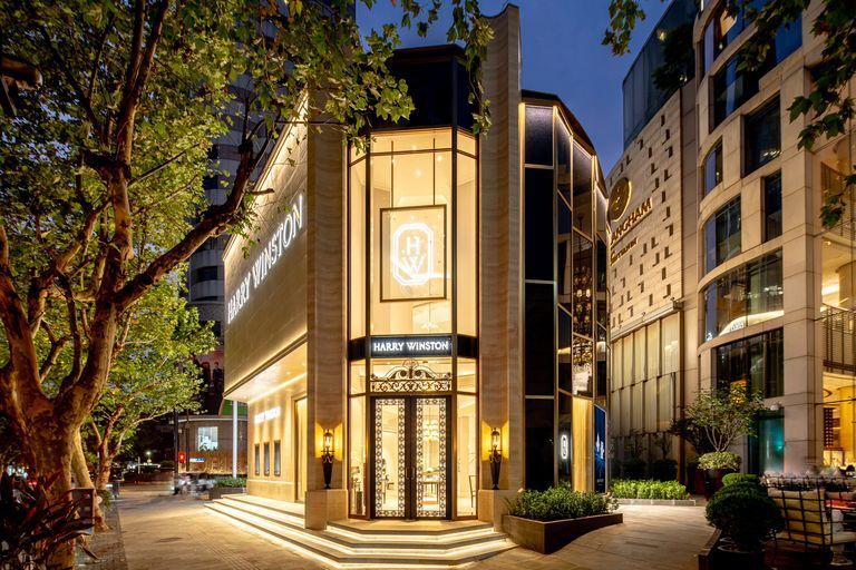 海瑞温斯顿上海新天地品牌旗舰馆璀璨回归_腾讯新闻