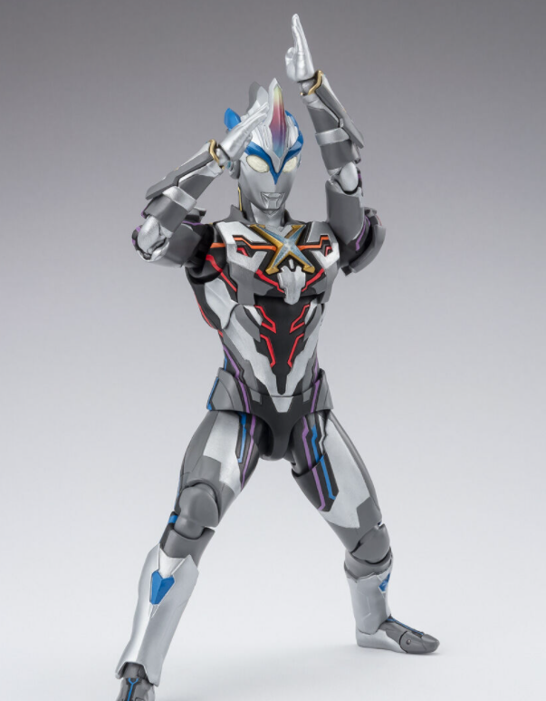 艾克斯奥特曼超越形态shf手办官图公开 坐等最终形态贝塔火花_腾讯
