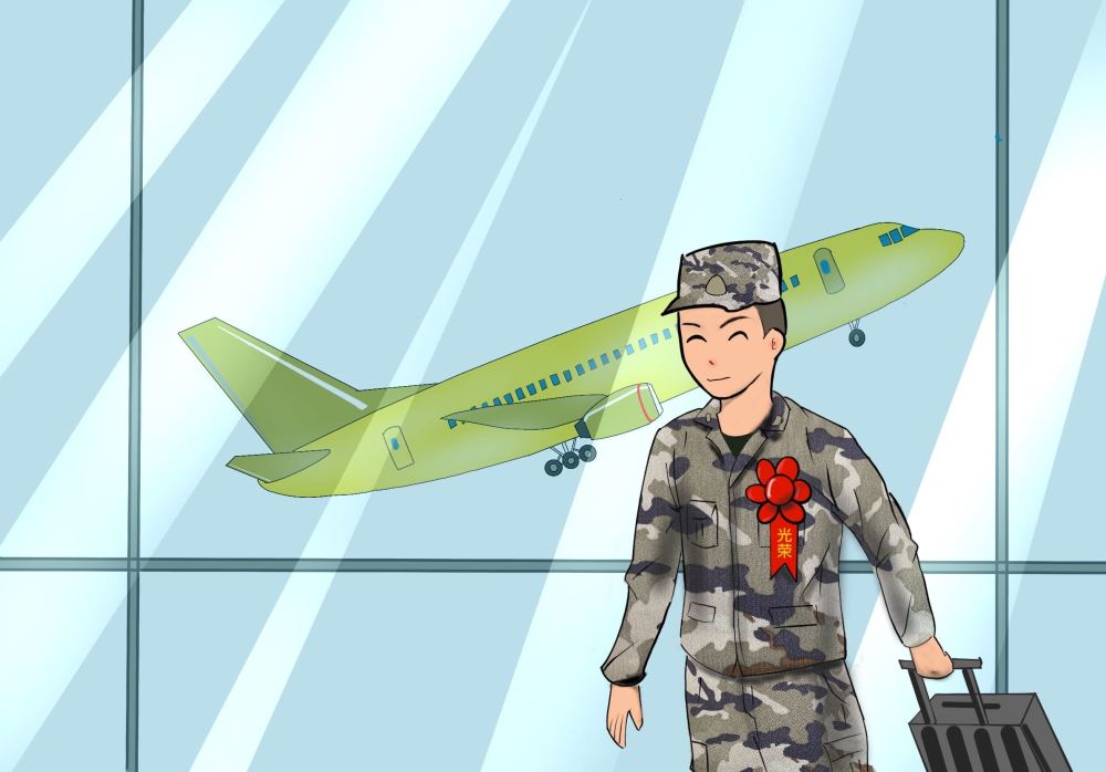 漫画组图参军入伍启航别样青春